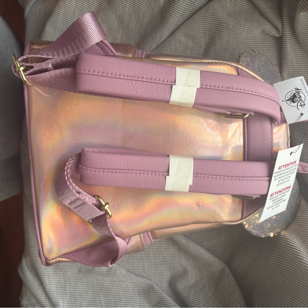 ✨ NWT [Disney Parks + Loungefly] 50th Anniversary EARidescent bag - Picture 4 of 5